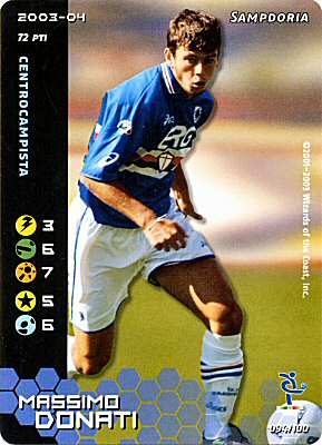 094/100 Massimo Donati comune -NEAR MINT-