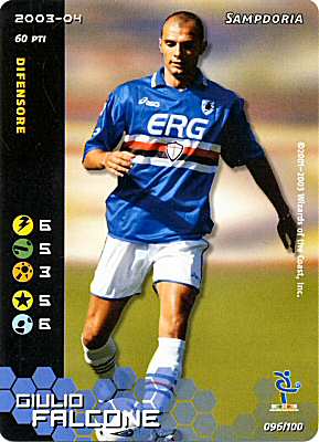096/100 Giulio Falcone comune -NEAR MINT-