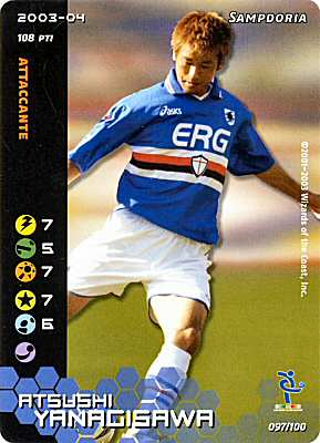 097/100 Atsushi Yanagisawa comune -NEAR MINT-