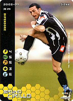 099/100 Bruno Cirillo comune -NEAR MINT-