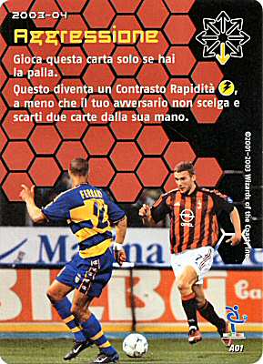 A01 Aggressione comune -NEAR MINT-