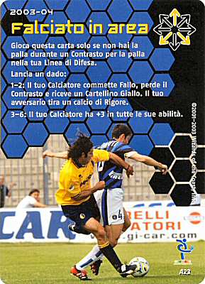 A23 Falciato in area comune -NEAR MINT-