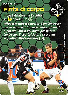 A28 Finta di corpo comune -NEAR MINT-