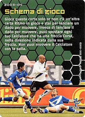 A34 Schema di gioco comune -NEAR MINT-