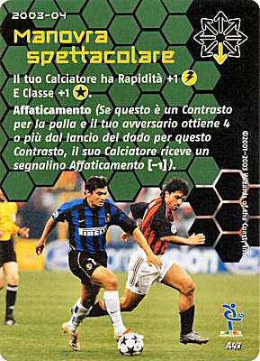 A43 Manovra spettacolare comune -NEAR MINT-