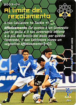 A44 Al limite del regolamento comune -NEAR MINT-