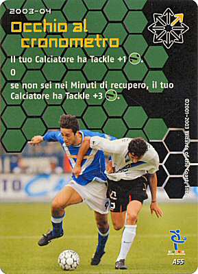 A55 Occhio al cronometro comune -NEAR MINT-