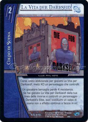 DJL-215 La Vita per Darkseid! non comune -NEAR MINT-