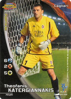 017/150 Theofanis Katergiannakis comune -NEAR MINT-