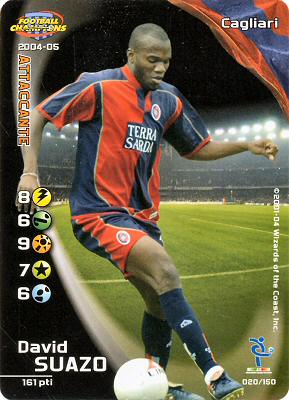 020/150 David Suazo comune -NEAR MINT-