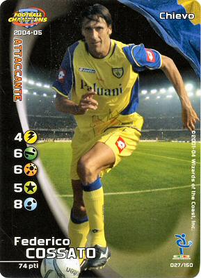 027/150 Federico Cossato comune -NEAR MINT-