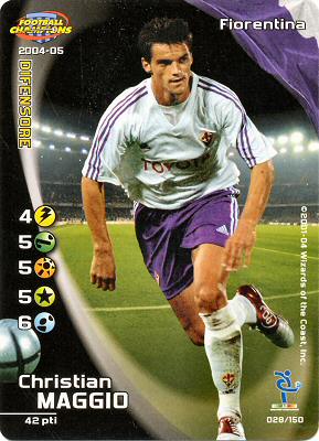 028/150 Christian Maggio comune -NEAR MINT-