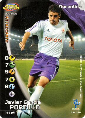 034/150 Javier Garcia Portillo comune -NEAR MINT-