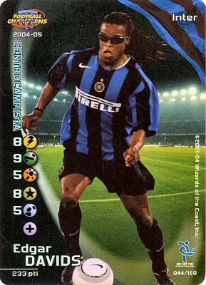 044/150 Edgar Davids rara foil -NEAR MINT-
