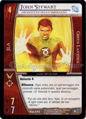 DJL-013 John Stewart comune -NEAR MINT-