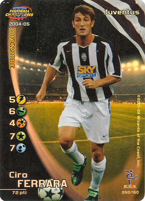 050/150 Ciro Ferrara rara foil -NEAR MINT-