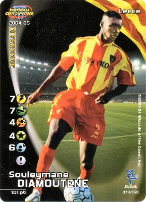 073/150 Souleymane Diamoutene comune -NEAR MINT-