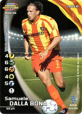 074/150 Samuele Dalla Bona comune -NEAR MINT-