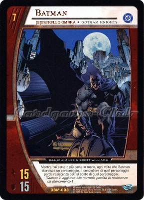 DBM-003 Batman rara -NEAR MINT-