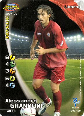 080/150 Alessandro Grandoni comune -NEAR MINT-