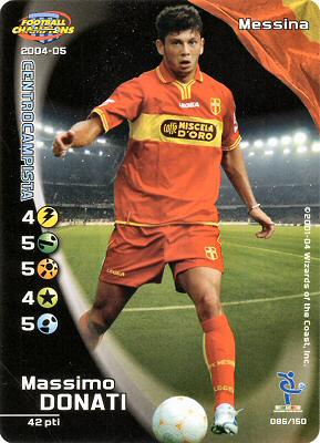 086/150 Massimo Donati comune -NEAR MINT-