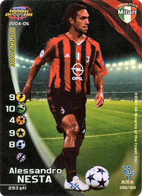 092/150 Alessandro Nesta rara foil -NEAR MINT-