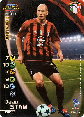 093/150 Jaap Stam rara foil -NEAR MINT-