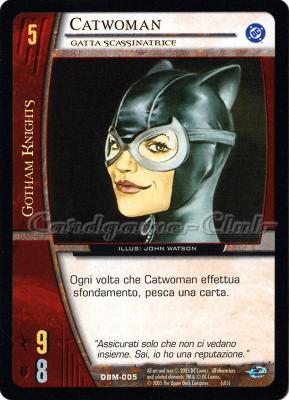 DBM-005 Catwoman comune -NEAR MINT-