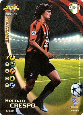 099/150 Hernan Crespo rara foil -NEAR MINT-