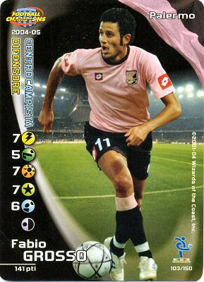 103/150 Fabio Grosso comune -NEAR MINT-