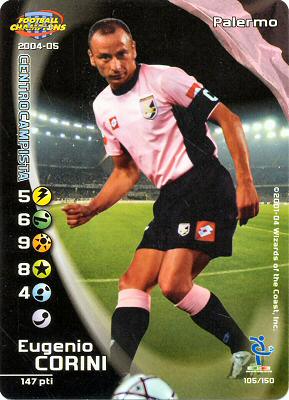 105/150 Eugenio Corini comune -NEAR MINT-