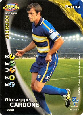 109/150 Giuseppe Cardone comune -NEAR MINT-