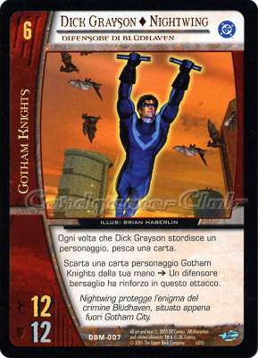 DBM-007 Dick Grayson + Nightwing comune -NEAR MINT-