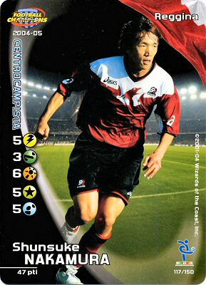 117/150 Shunsuke Nakamura comune -NEAR MINT-