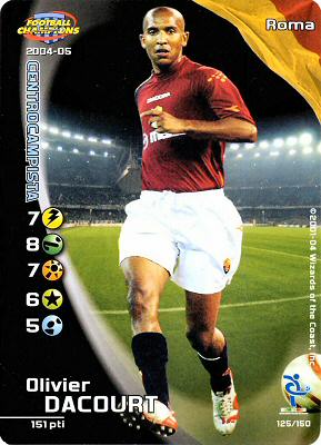 125/150 Olivier Dacourt comune -NEAR MINT-