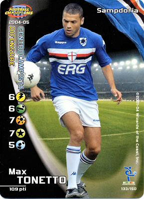 133/150 Max Tonetto comune -NEAR MINT-