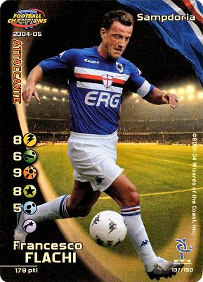 137/150 Francesco Flachi rara foil -NEAR MINT-