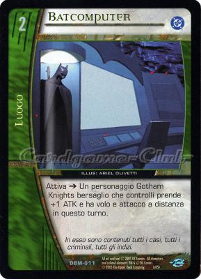 DBM-011 Batcomputer non comune -NEAR MINT-