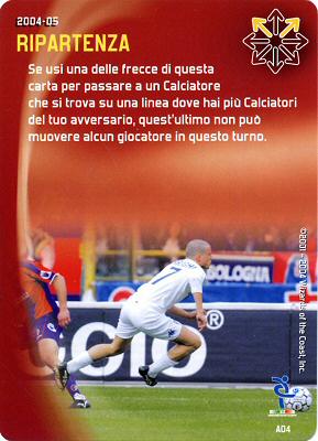 A04 Ripartenza comune -NEAR MINT-