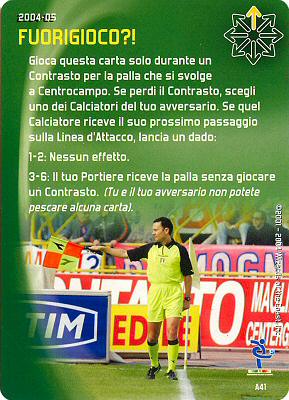 A41 Fuorigioco?! comune -NEAR MINT-