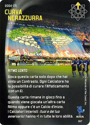 A57 Curva nerazzurra comune -NEAR MINT-