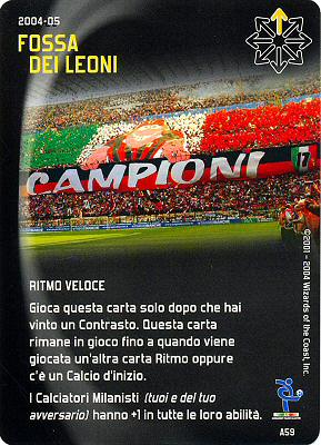 A59 Fossa dei leoni comune -NEAR MINT-