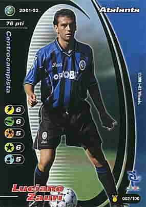 002/100 Luciano Zauri comune -NEAR MINT-