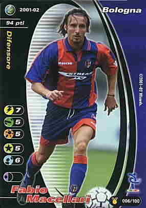 006/100 Fabio Macellari comune -NEAR MINT-