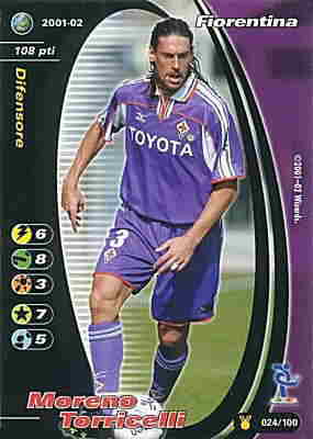 024/100 Moreno Torricelli comune -NEAR MINT-