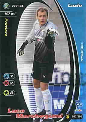 037/100 Luca Marchegiani comune -NEAR MINT-