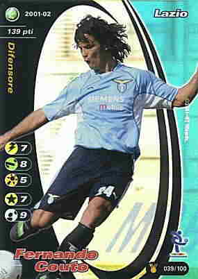 039/100 Fernado Couto rara foil -NEAR MINT-