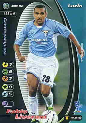 043/100 Fabio Liverani comune -NEAR MINT-