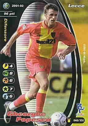 046/100 Gheorghe Popescu comune -NEAR MINT-