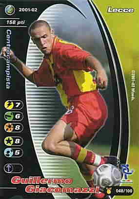 048/100 Guillermo Giacomazzi comune -NEAR MINT-